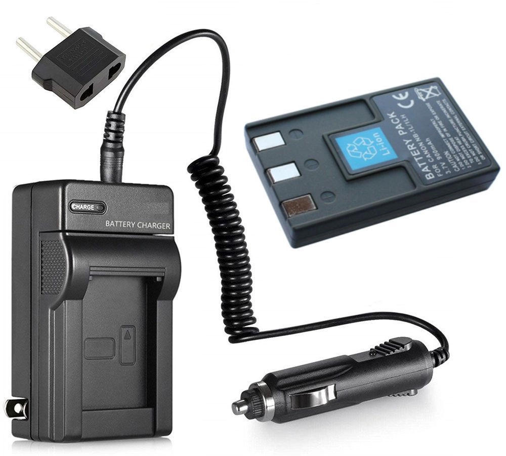 Kit 1 Bateria NB-1LH+ Carregador para Canon