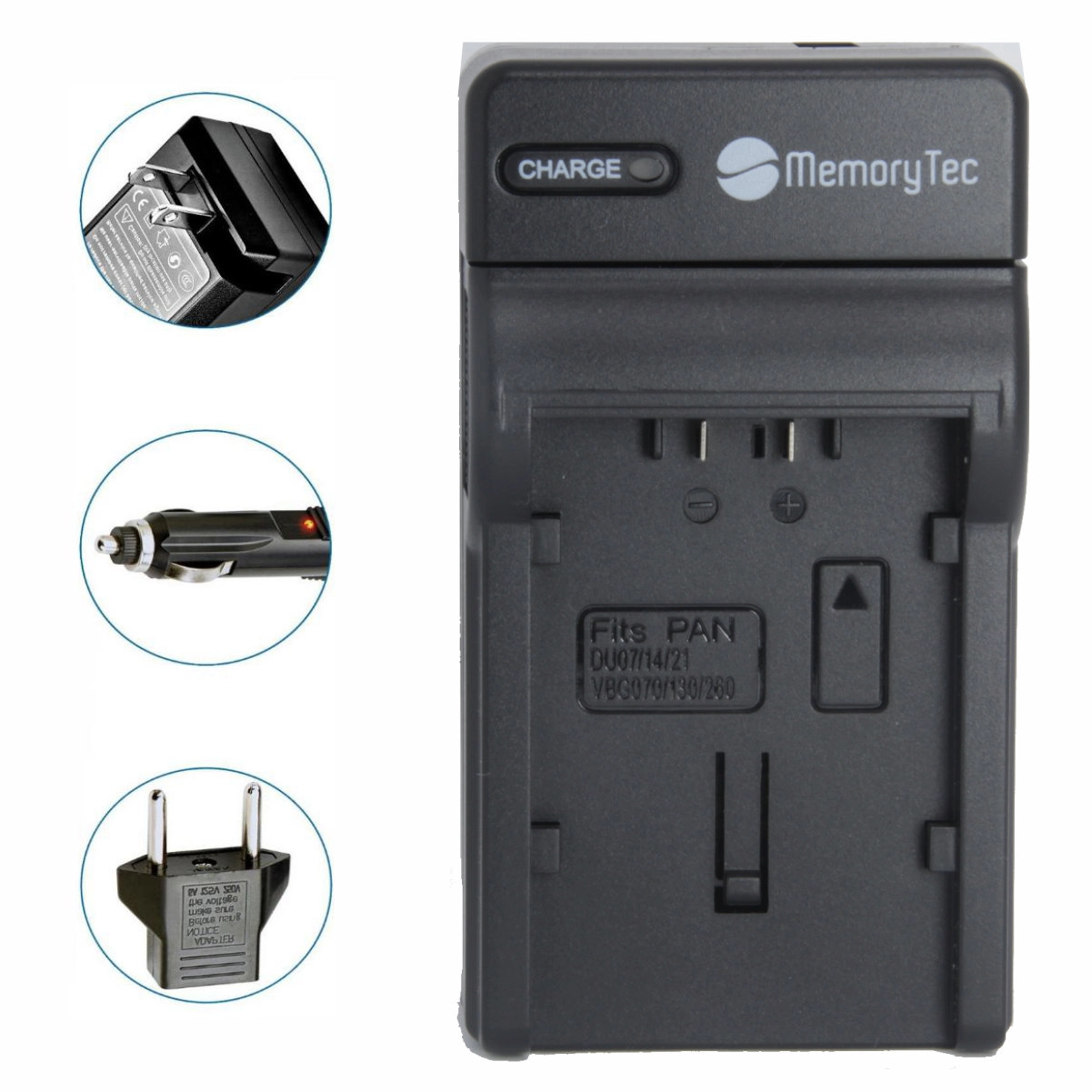 DC61 Carregador CGA-DU07 para Panasonic