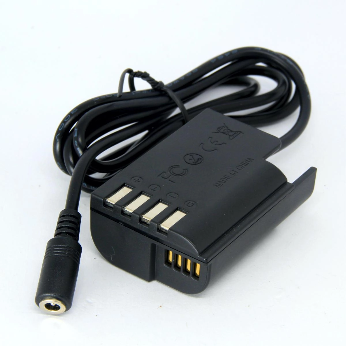 Adaptador Dummy TOMADA DR-BLK22 / DMW-BLK22 para Panasonic Adaptador Dummy TOMADA DR-BLK22 / DMW-BLK22 para Panasonic