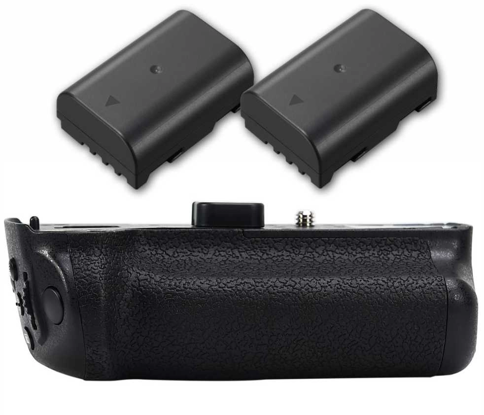 Kit Battery Grip DMW-BGGH5 + 2 Baterias DMW-BLF19 para Panasonic