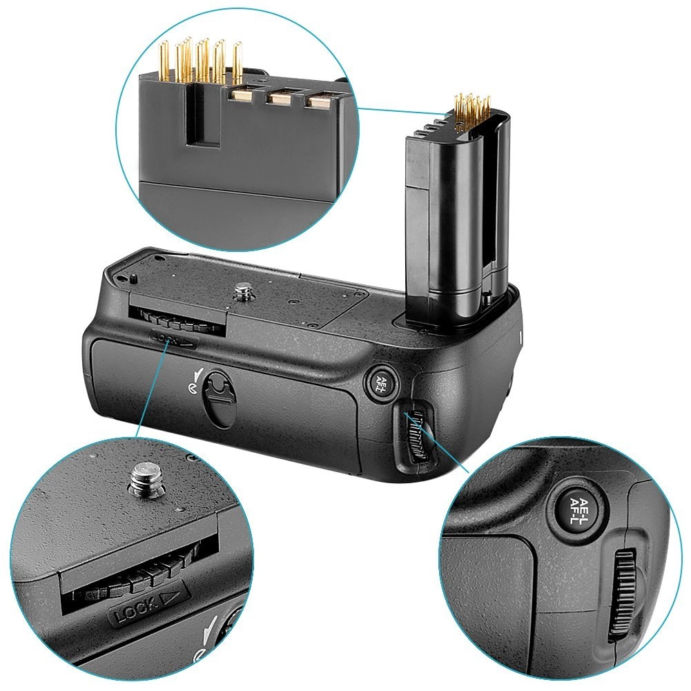 Kit Battery Grip MB-D80 + 2 Baterias EN-EL3 + Carregador para Nikon Kit Battery Grip MB-D80 + 2 Baterias EN-EL3 + Carregador para Nikon