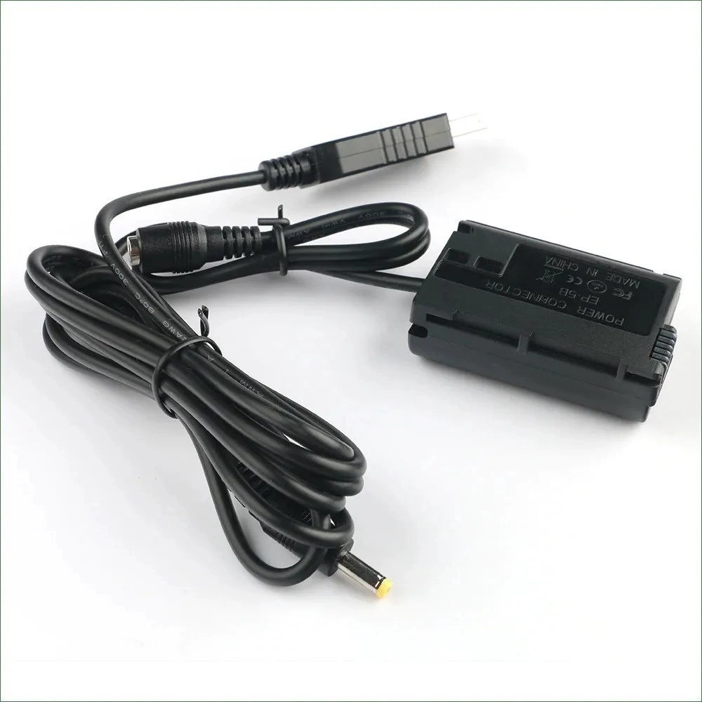 Adaptador Dummy USB EP-5B / EN-EL15 para Nikon Adaptador Dummy USB EP-5B / EN-EL15 para Nikon