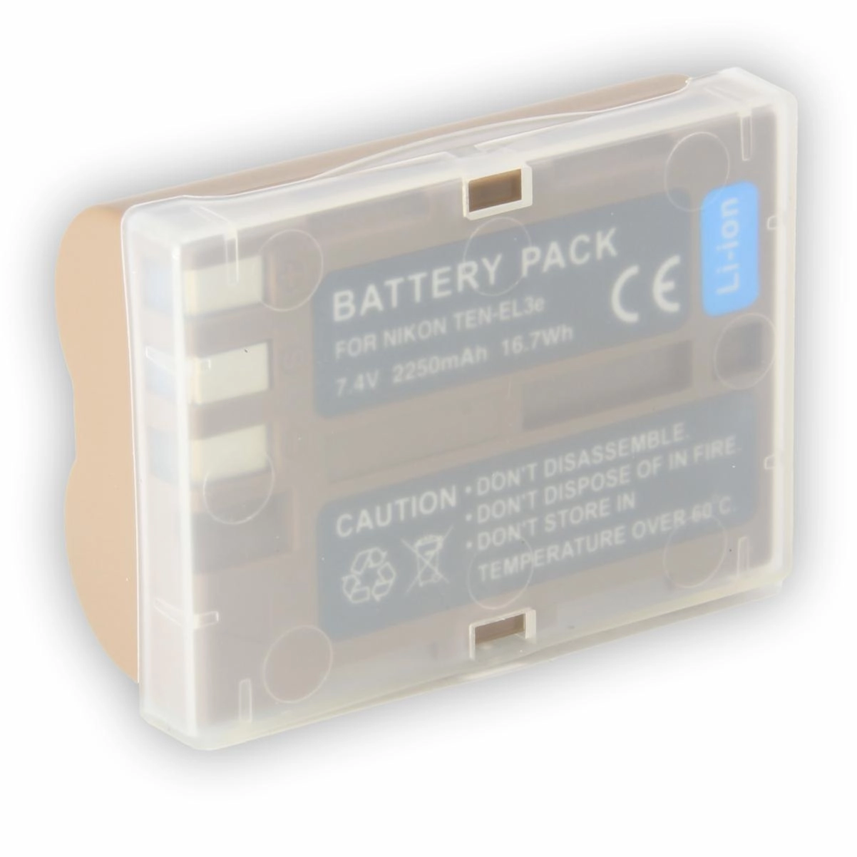 Bateria Com USB-C TEN-EL3E para Nikon Bateria Com USB-C TEN-EL3E para Nikon