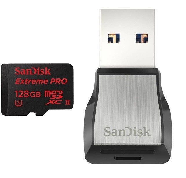 MICRO SDXC Sandisk 128GB EXTREME PRO 275M