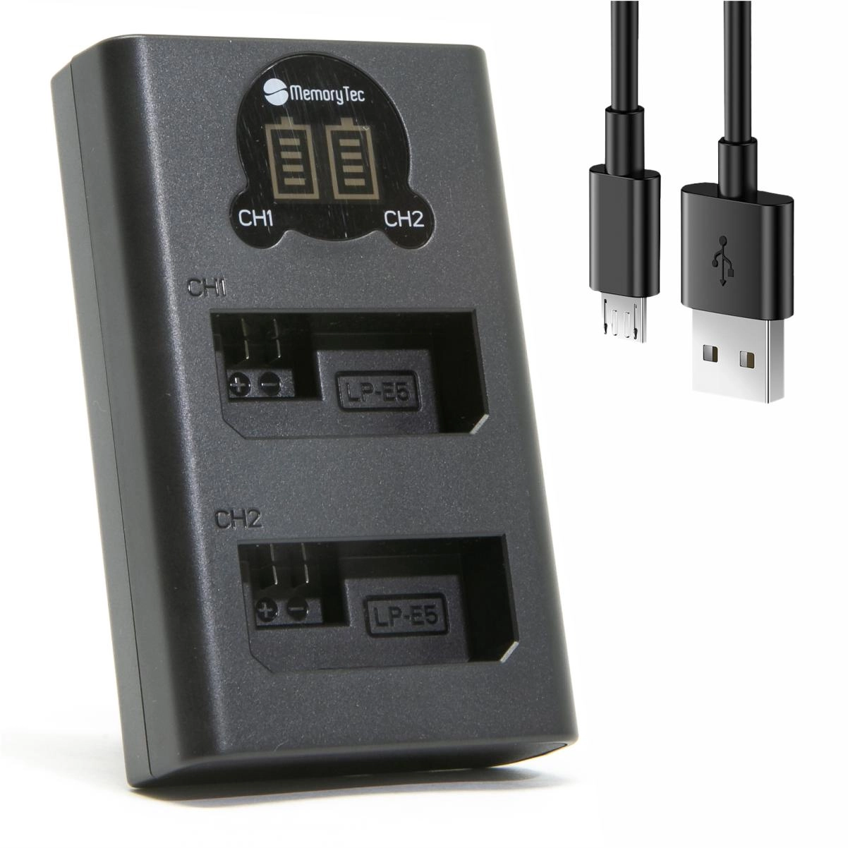 DL Carregador Duplo LP-E5 para Canon