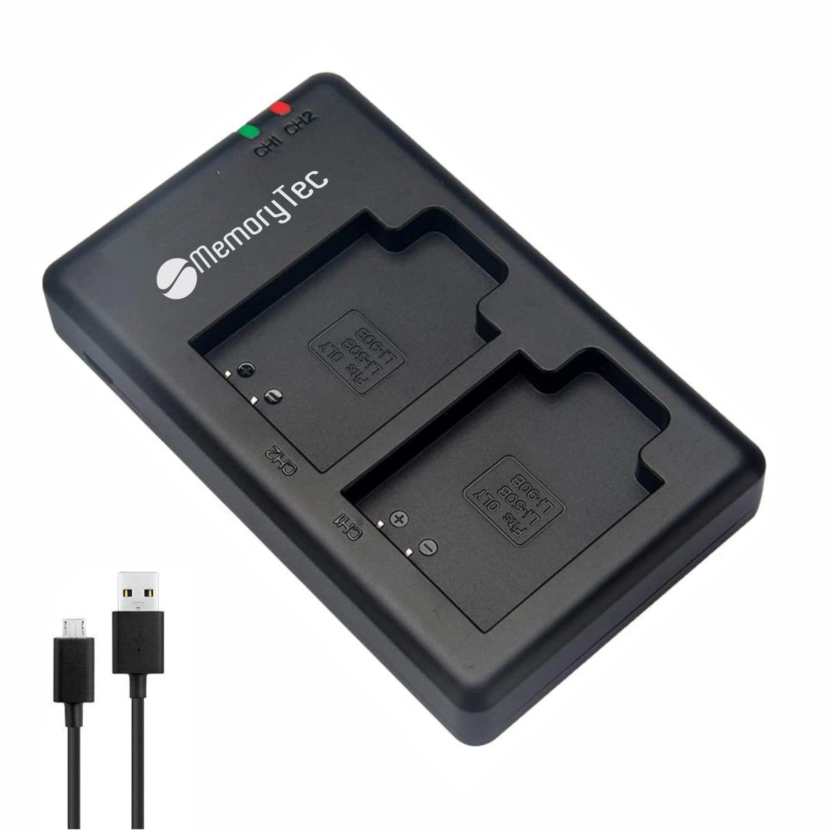 Kit 2 Baterias NP-BK1/FK1 + Carregador Duplo DU para Sony