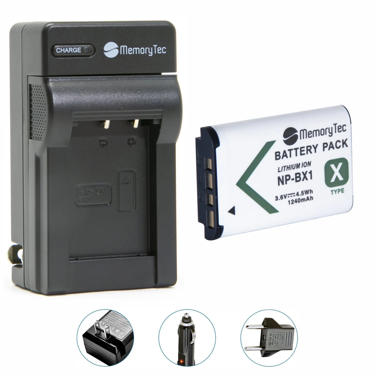 Kit 1 Bateria NP-BX1 + Carregador para Sony