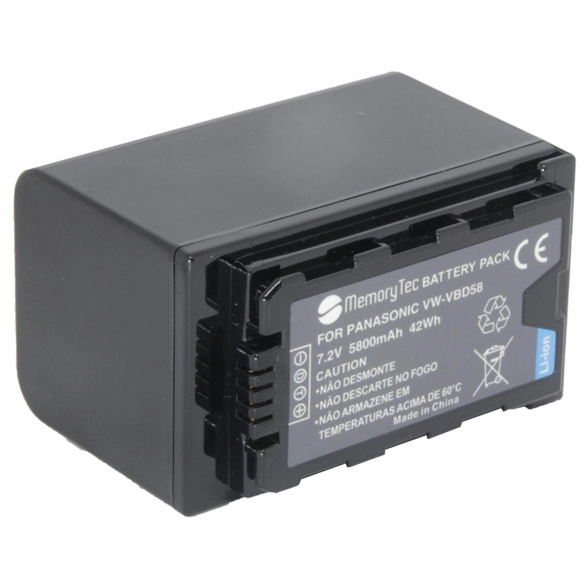 Bateria VW-VBD58 para Panasonic