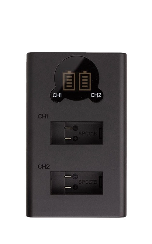 DL Carregador Duplo SPCC1B para GoPro