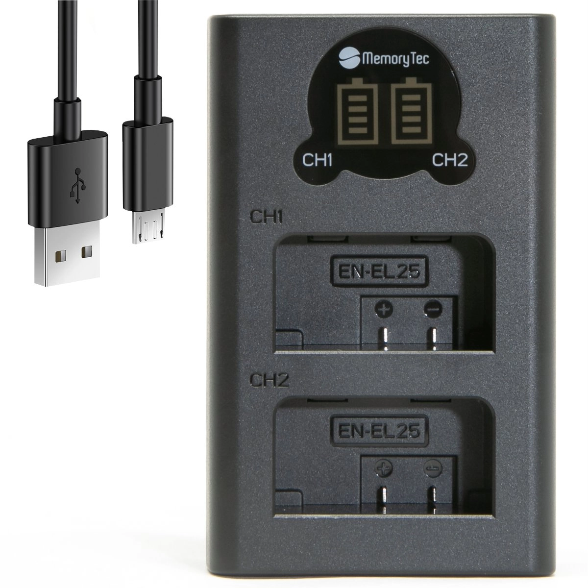 DL Carregador Duplo EN-EL25 para Nikon DL Carregador Duplo EN-EL25 para Nikon