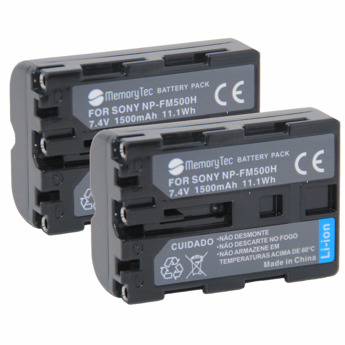 Kit 2 Baterias NP-FM500H para Sony