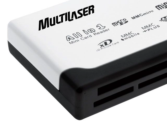 Leitor Cartão de Memória Multilaser USB 2.0 Leitor Cartão de Memória Multilaser USB 2.0