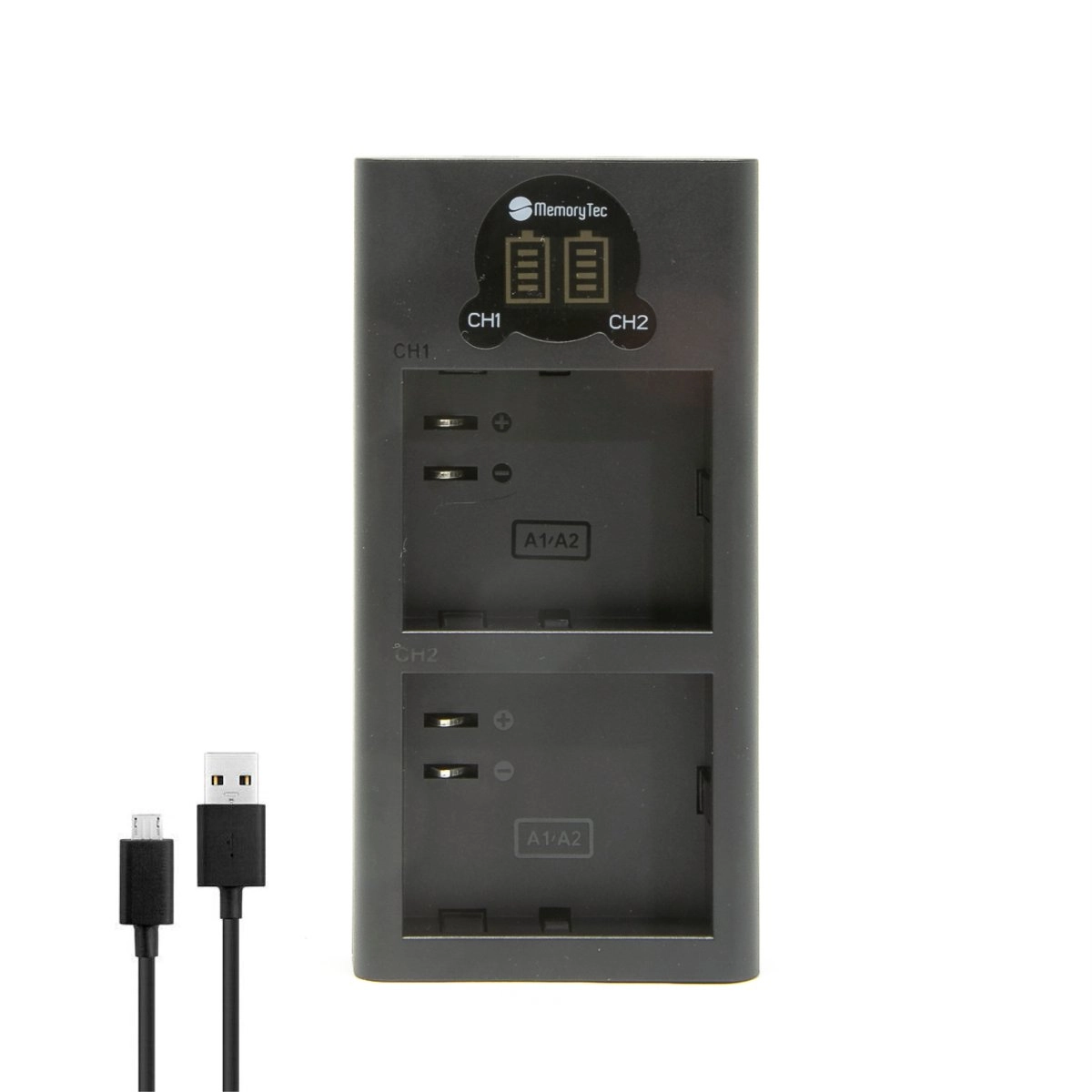 Kit 1 Bateria A1 / A1B + Carregador Duplo DL para Arlo Pro 2