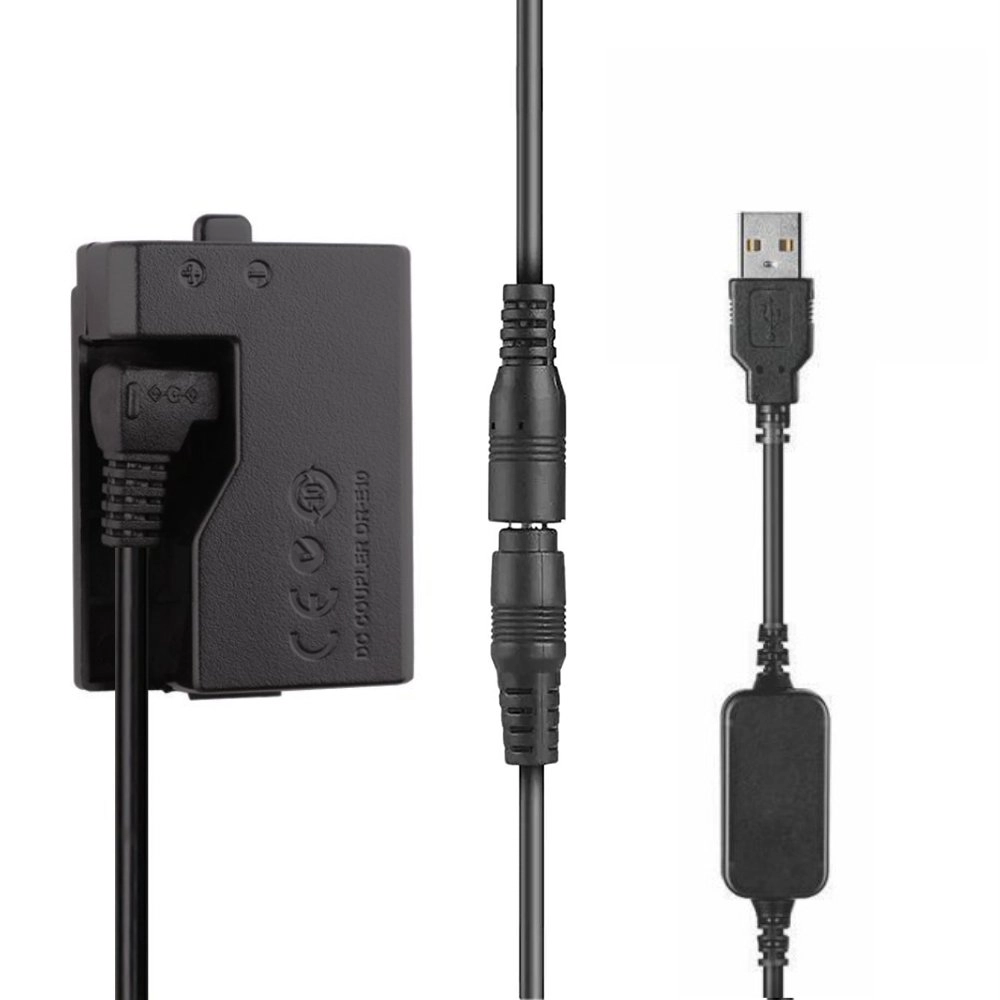 Adaptador Dummy USB DR-E10 / LP-E10 para Canon