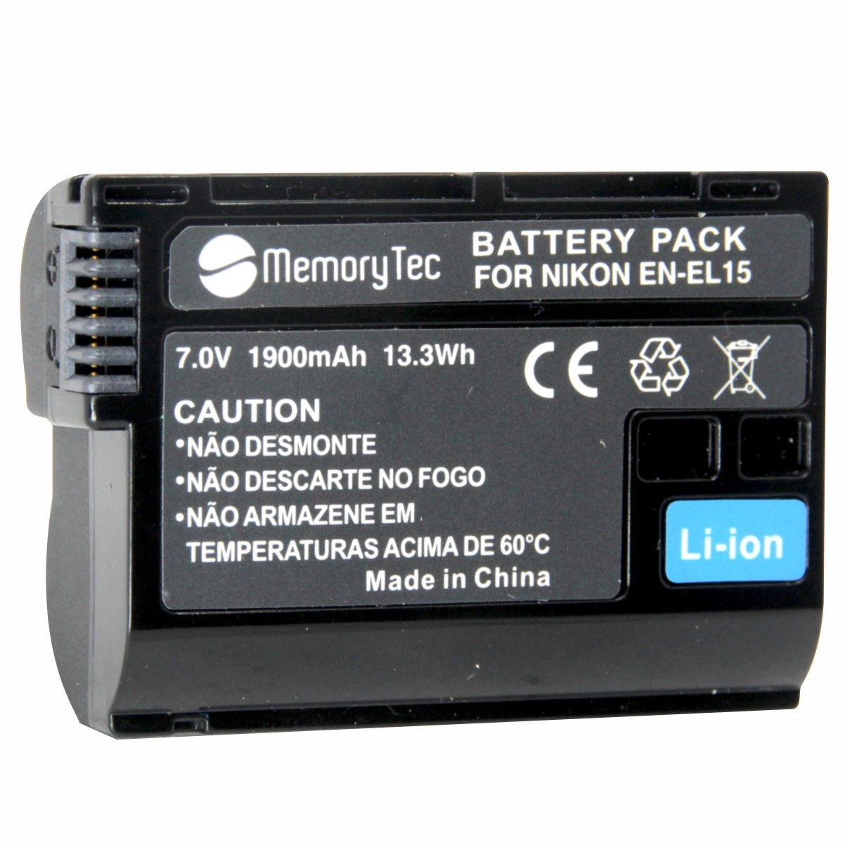 Kit 2 Baterias EN-EL15 + Carregador Duplo DL para Nikon