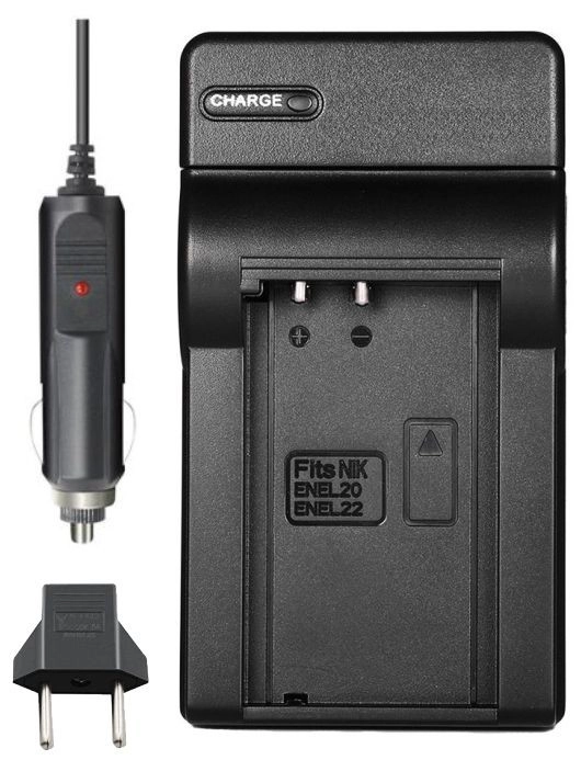 Kit 3 Baterias EN-EL20 + Carregador para Nikon Kit 3 Baterias EN-EL20 + Carregador para Nikon