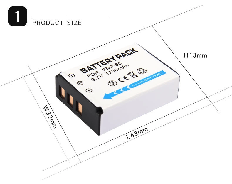 Bateria NP-85 para Fujifilm Bateria NP-85 para Fujifilm