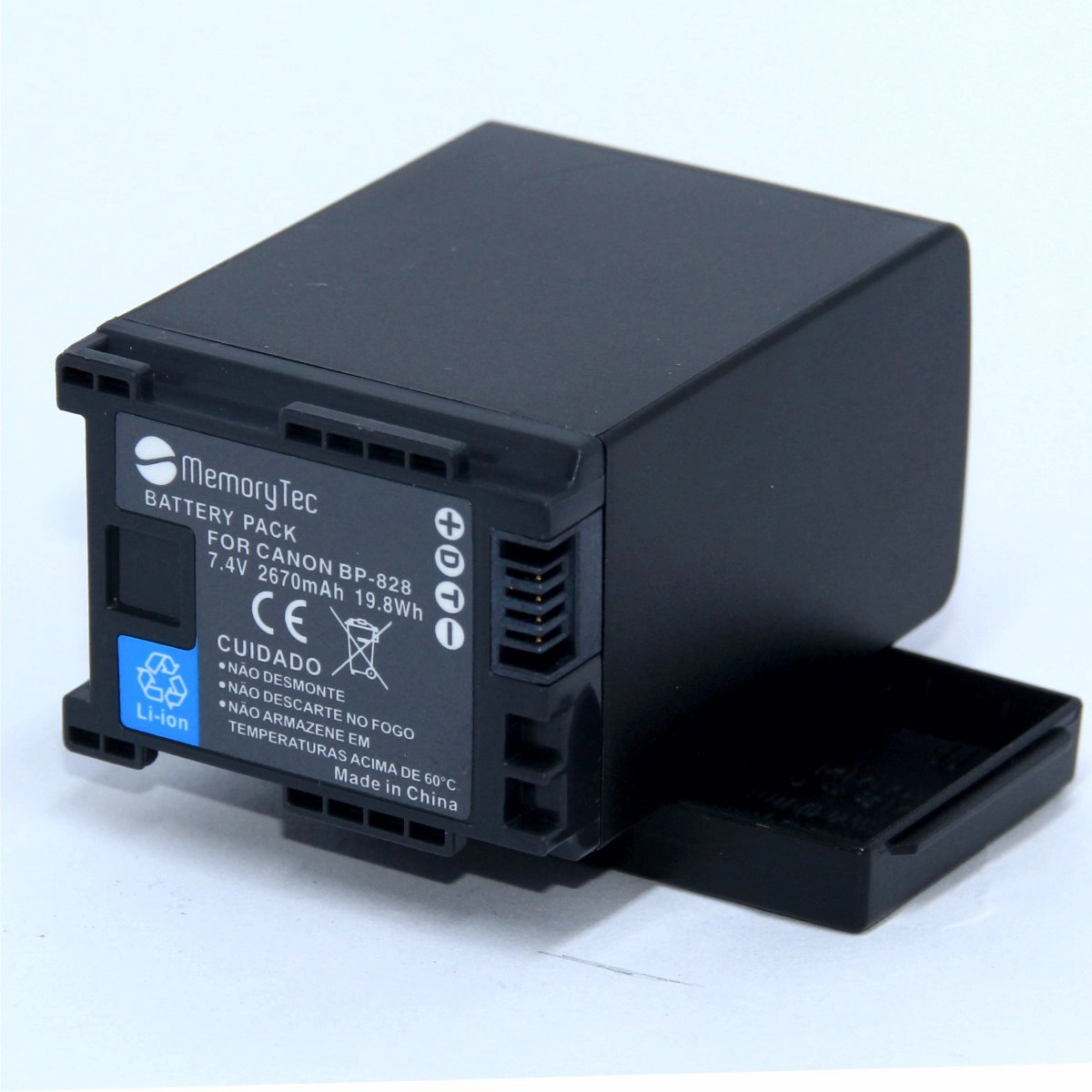 Kit 2 Baterias BP-828 para Canon