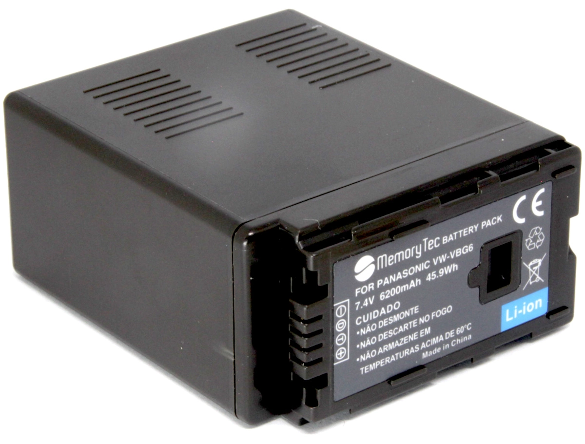 Kit 2 Baterias VW-VBG6 + Carregador para Panasonic