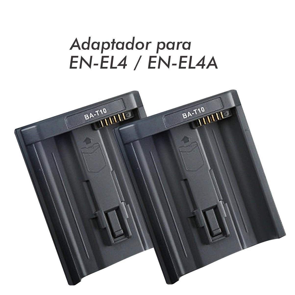 Kit 1 Bateria EN-EL4 + Carregador Duplo DL para Nikon