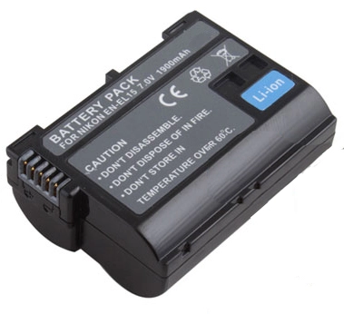Kit Battery Grip MB-D15 + Bateria EN-EL15 + Carregador para Nikon