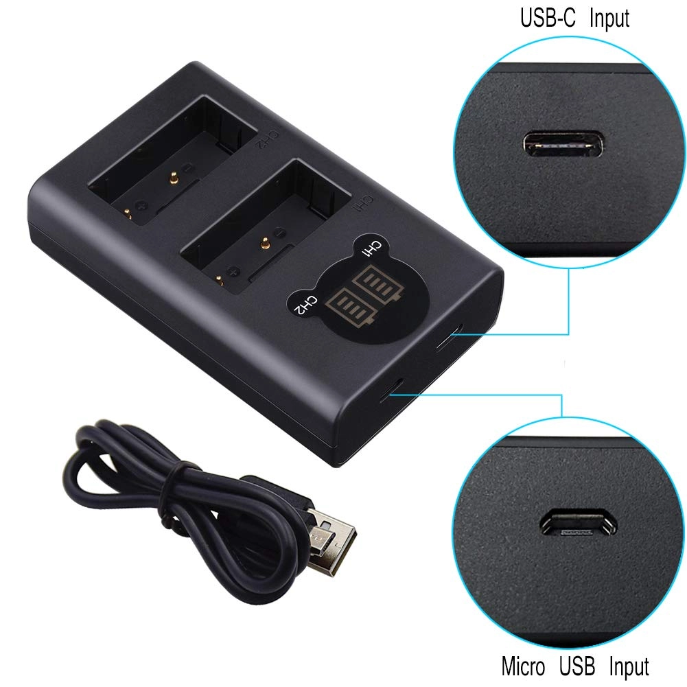 DL Carregador Duplo DMW-BLG10 para Panasonic DL Carregador Duplo DMW-BLG10 para Panasonic