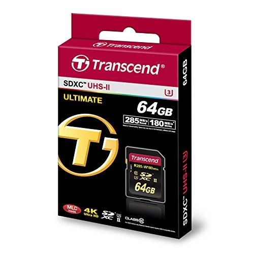SDXC 64GB TRANSCEND ULTIMATE R285/W180