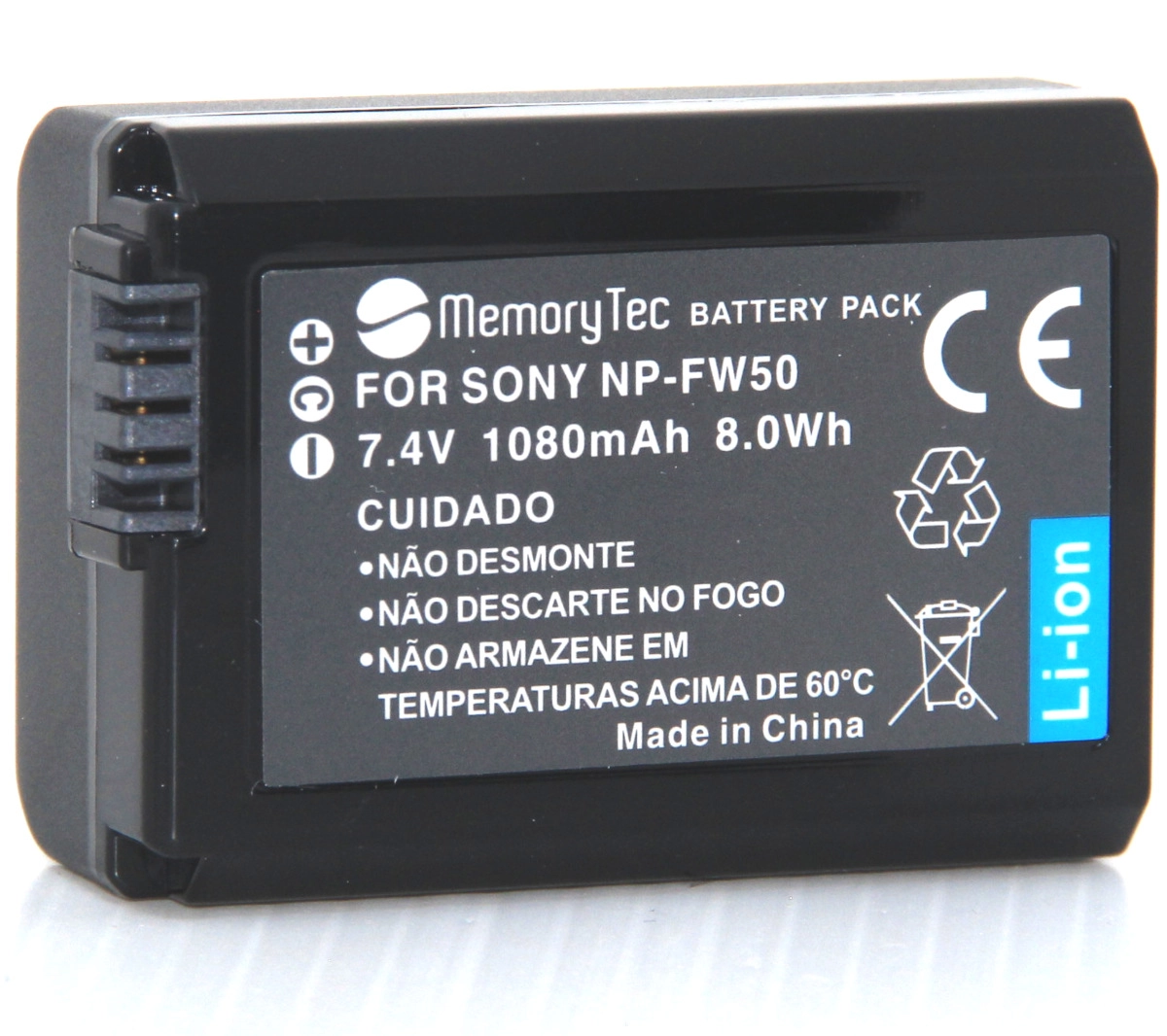 Kit 3 Baterias NP-FW50 + Carregador Duplo DL para Sony