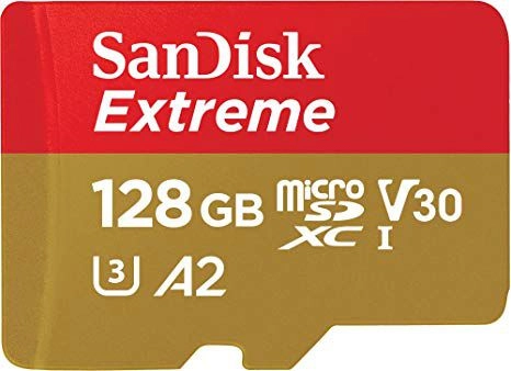 MICRO SDXC Sandisk 128GB EXTREME 190MB/S MICRO SDXC Sandisk 128GB EXTREME 190MB/S