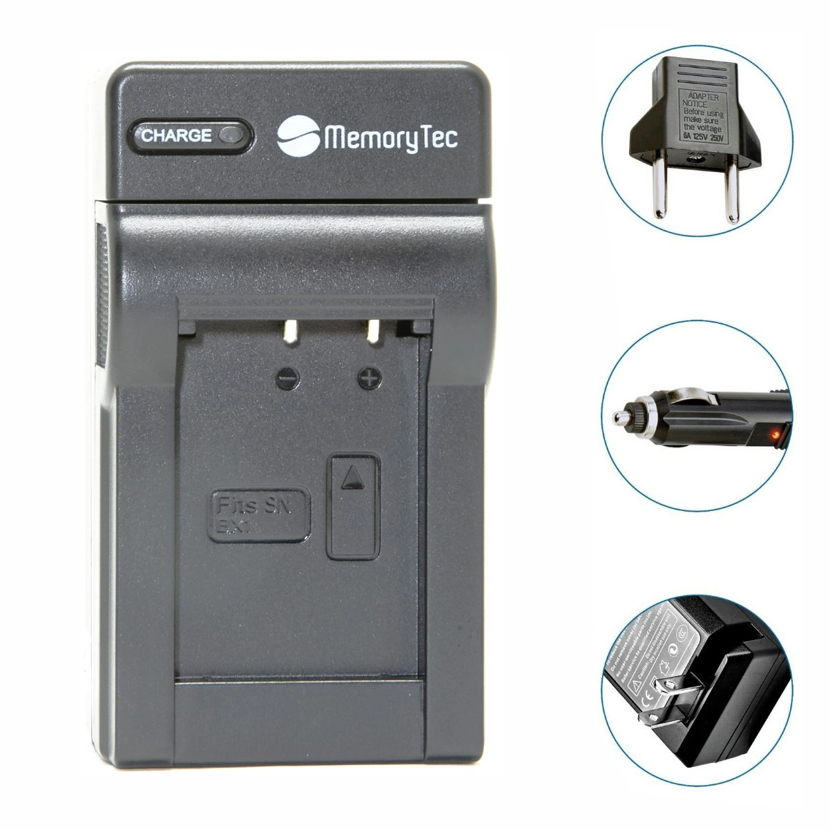 Kit 1 Bateria NP-BX1 + Carregador para Sony Kit 1 Bateria NP-BX1 + Carregador para Sony