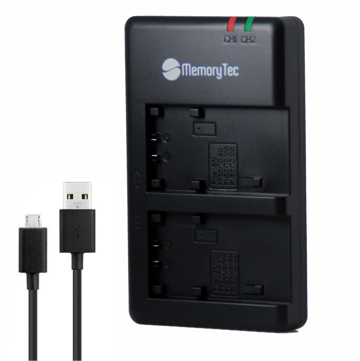 DU Carregador Duplo FV FH FP para Sony