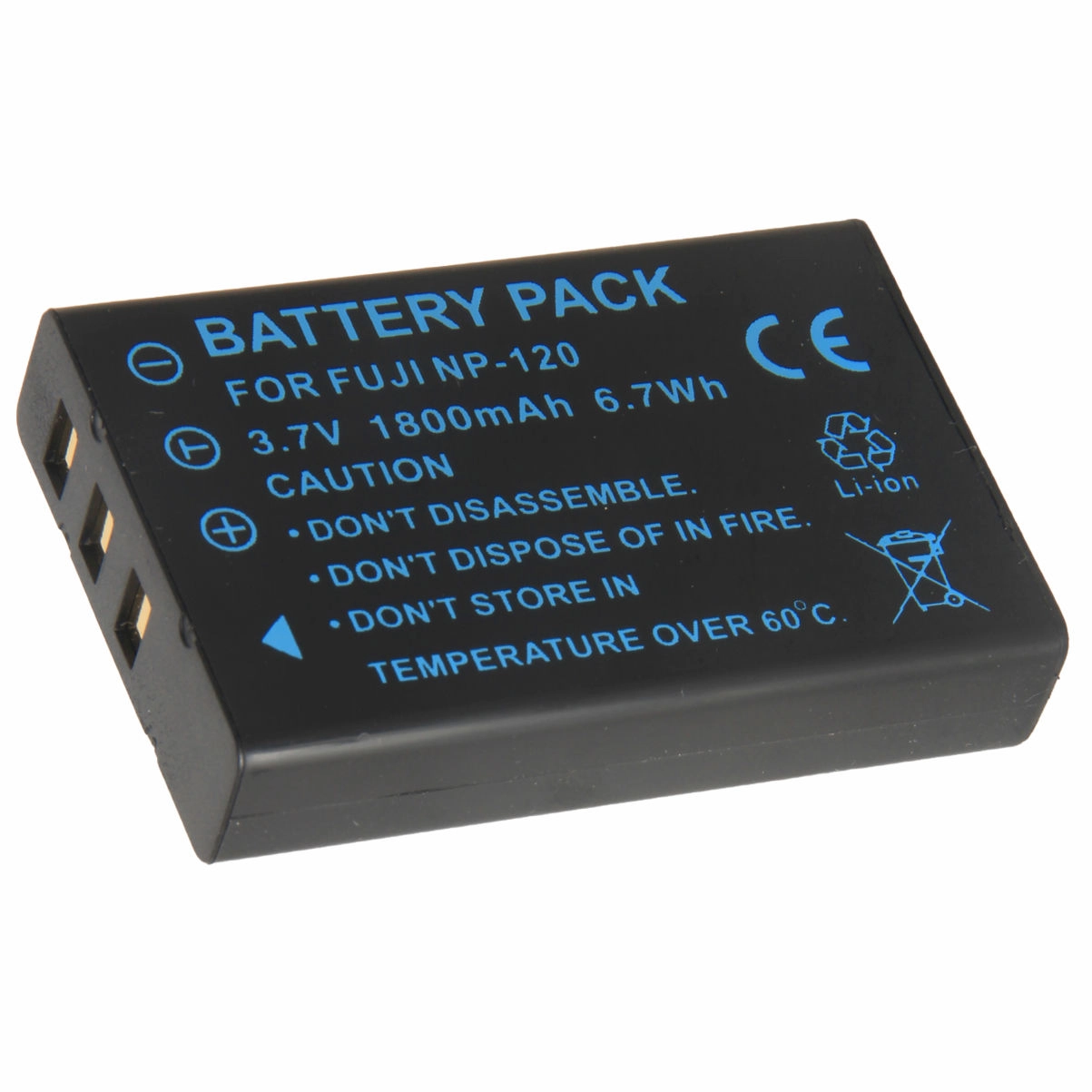 Kit 2 Baterias F NP-120 + Carregador para Fujifilm Kit 2 Baterias F NP-120 + Carregador para Fujifilm