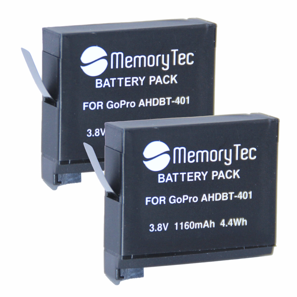 Kit 2 Baterias AHDBT-401 para GoPro 4