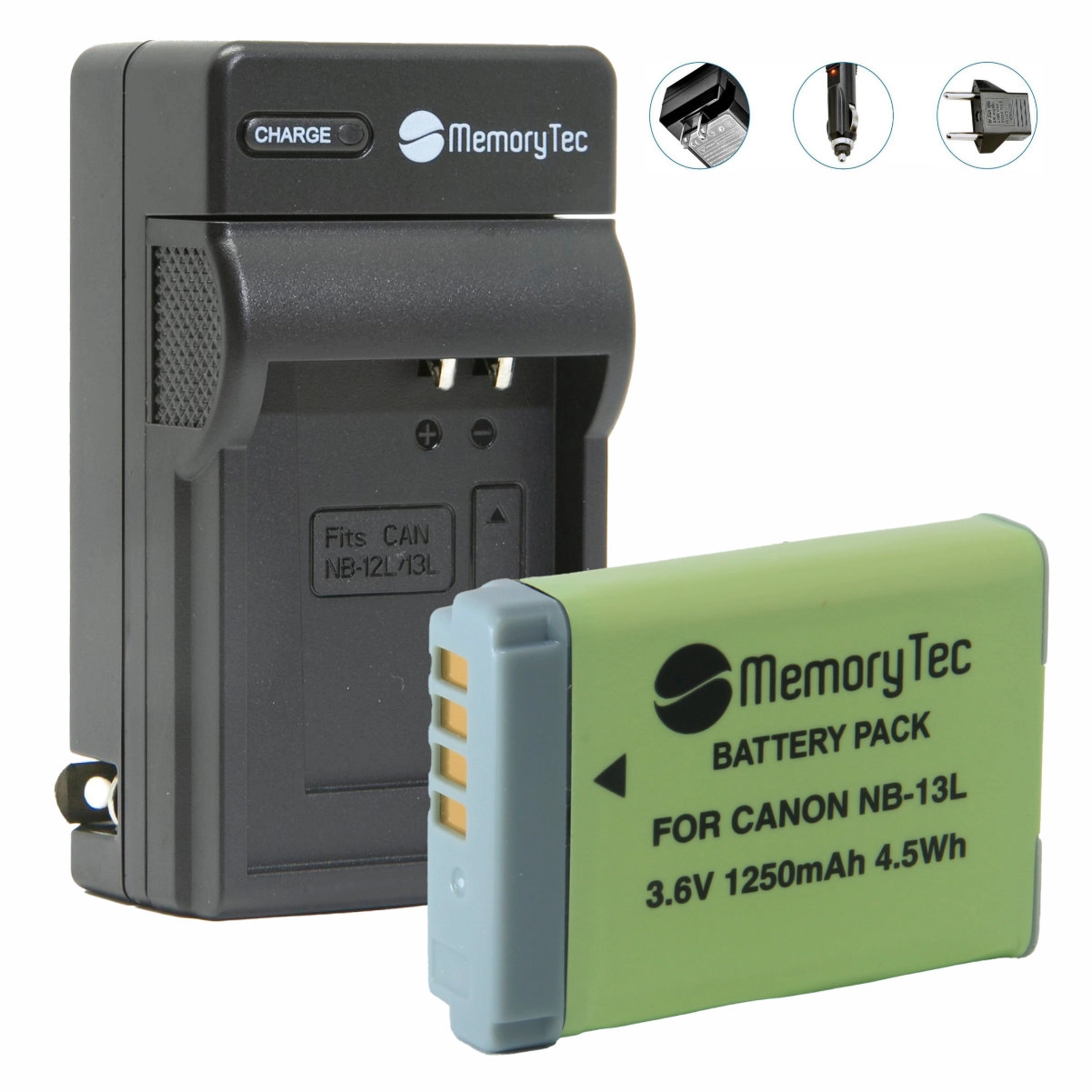 Kit 1 Bateria NB-13L + Carregador para Canon