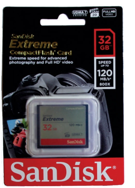 CF 32GB SANDISK EXTREME 120 SDCFXSB-032G