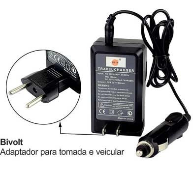 Kit 3 Baterias NP-FW50 + 1 Carregador para Sony Kit 3 Baterias NP-FW50 + 1 Carregador para Sony