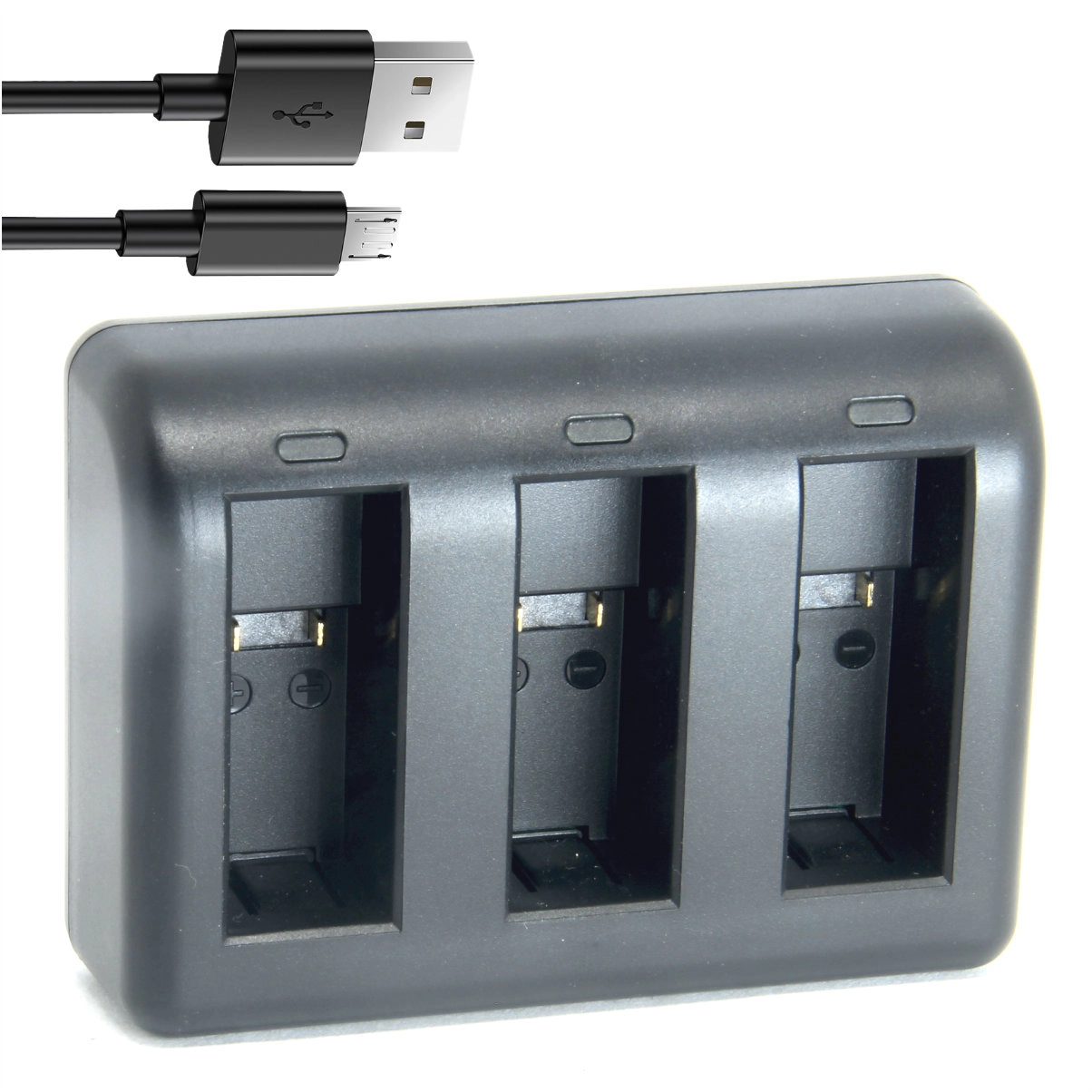 Carregador Triplo BC-GP5C para GoPro HD Hero 5 Carregador Triplo BC-GP5C para GoPro HD Hero 5