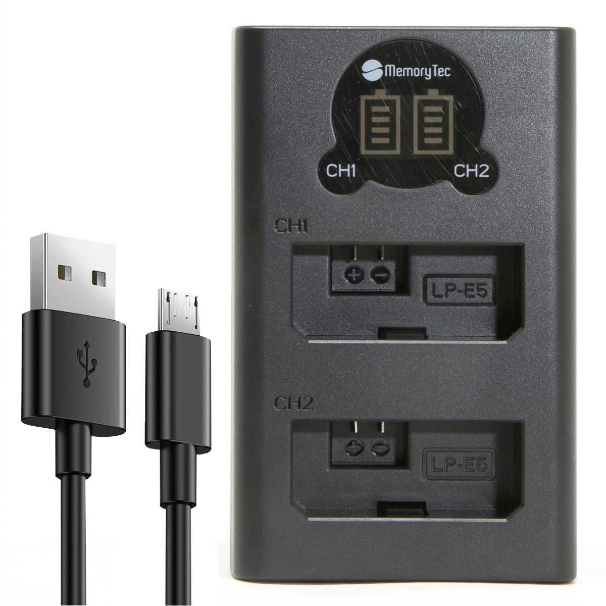 DL Carregador Duplo LP-E5 para Canon