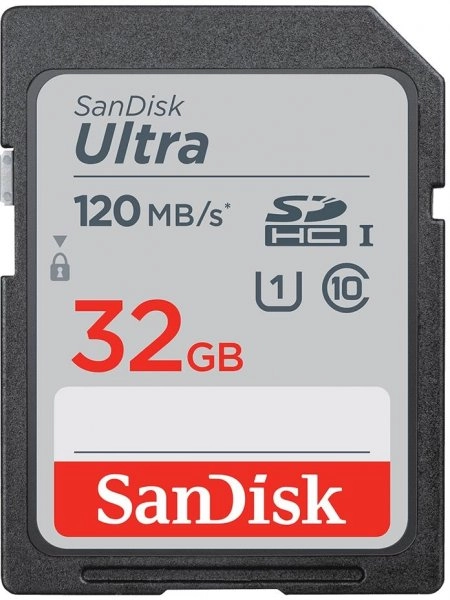 SDHC 32GB Sandisk ULTRA 120MB/S SDHC 32GB Sandisk ULTRA 120MB/S