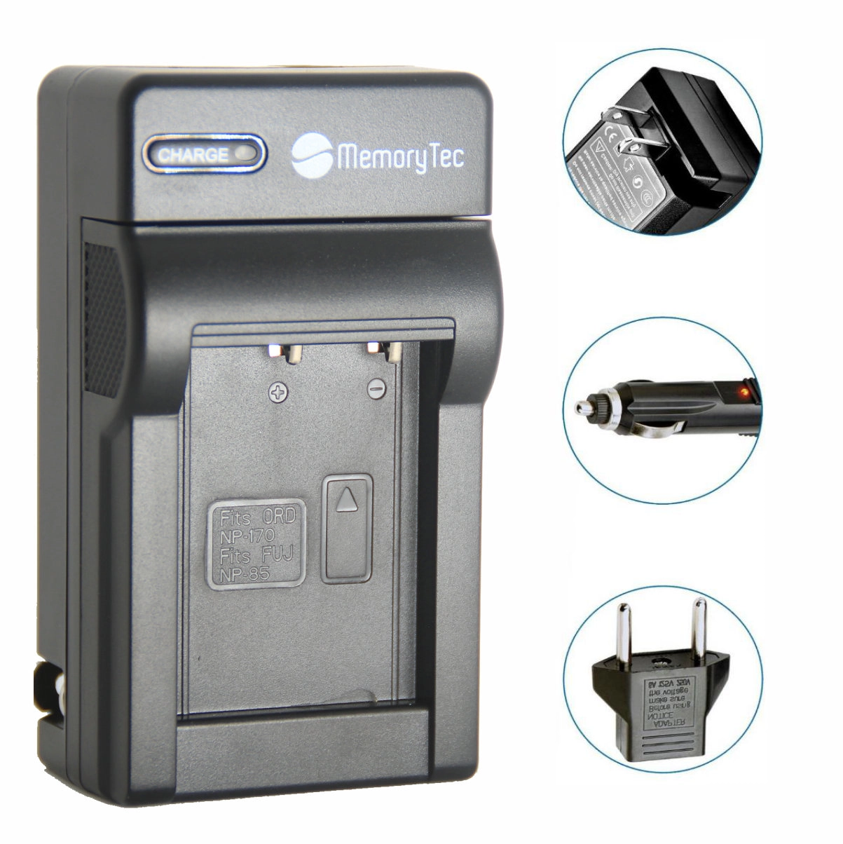 Kit 2 Baterias F NP-85 + Carregador para Fujifilm Kit 2 Baterias F NP-85 + Carregador para Fujifilm