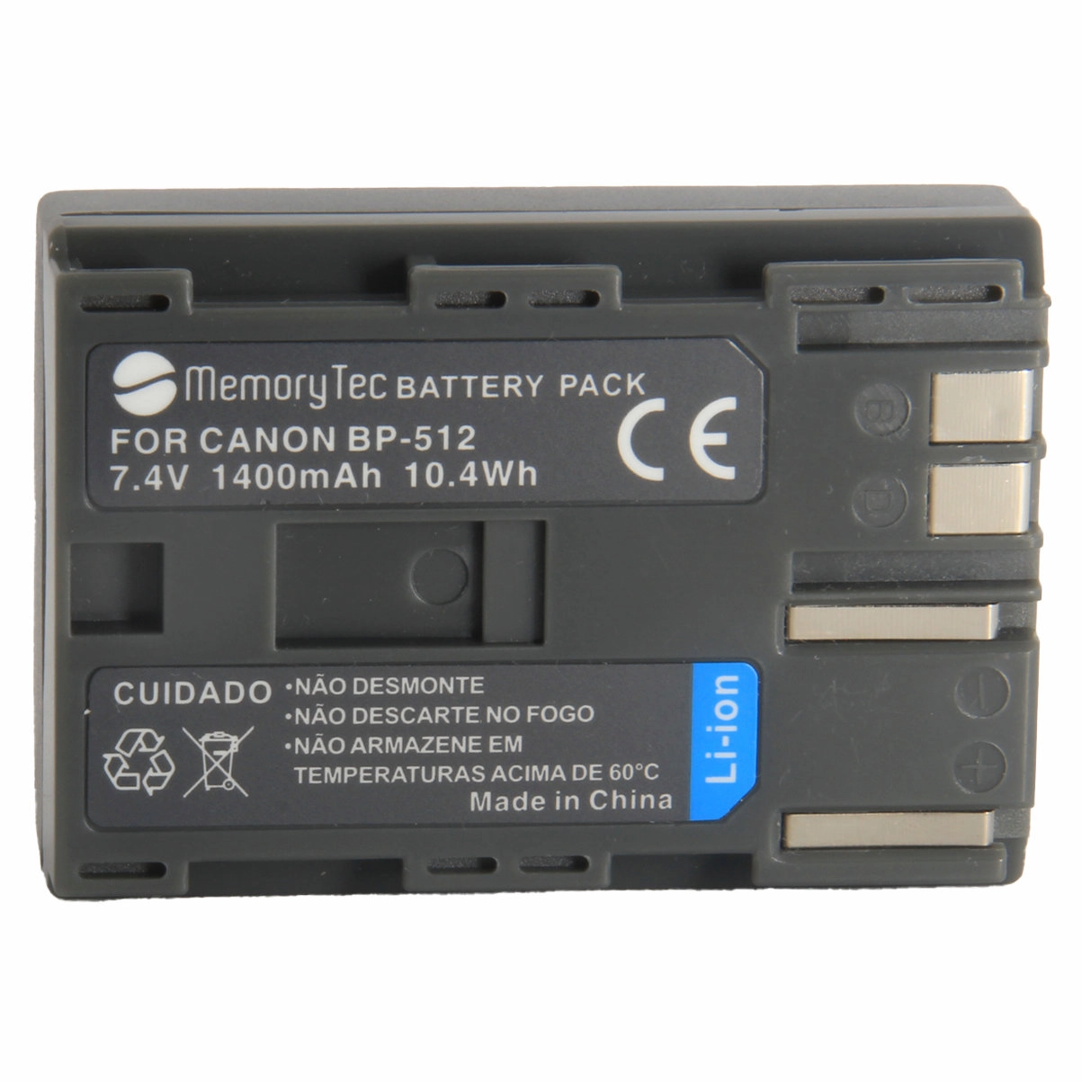 Kit 2 Baterias BP-512 + Carregador para Canon Kit 2 Baterias BP-512 + Carregador para Canon