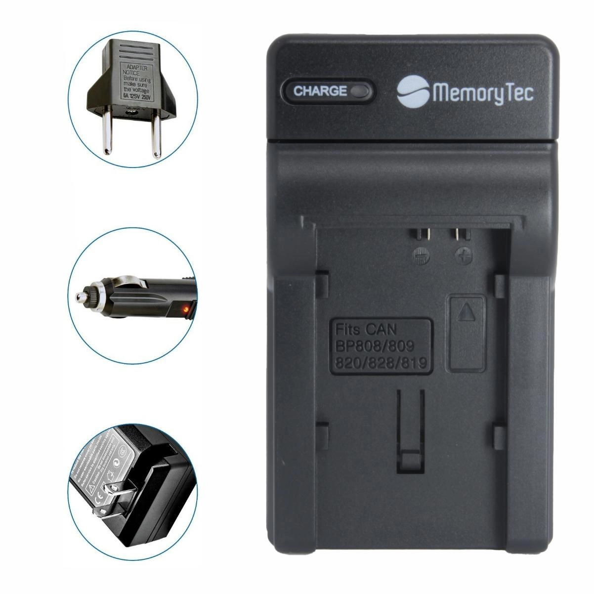 DC26 Carregador BP-808 BP-827 para Canon DC26 Carregador BP-808 BP-827 para Canon