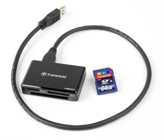 Leitor Cartão de Memória Transcend USB 3.1 RDF8