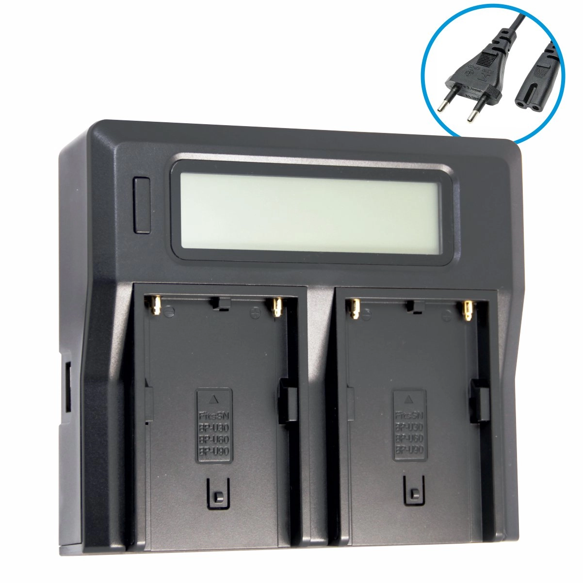 Kit 1 Bateria BP-U30 + Carregador Duplo para Broadcast para Sony Kit 1 Bateria BP-U30 + Carregador Duplo para Broadcast para Sony