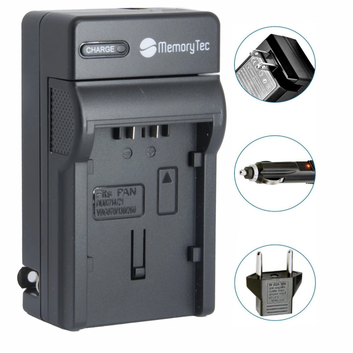 Kit 2 Baterias VW-VBG6 + Carregador para Panasonic