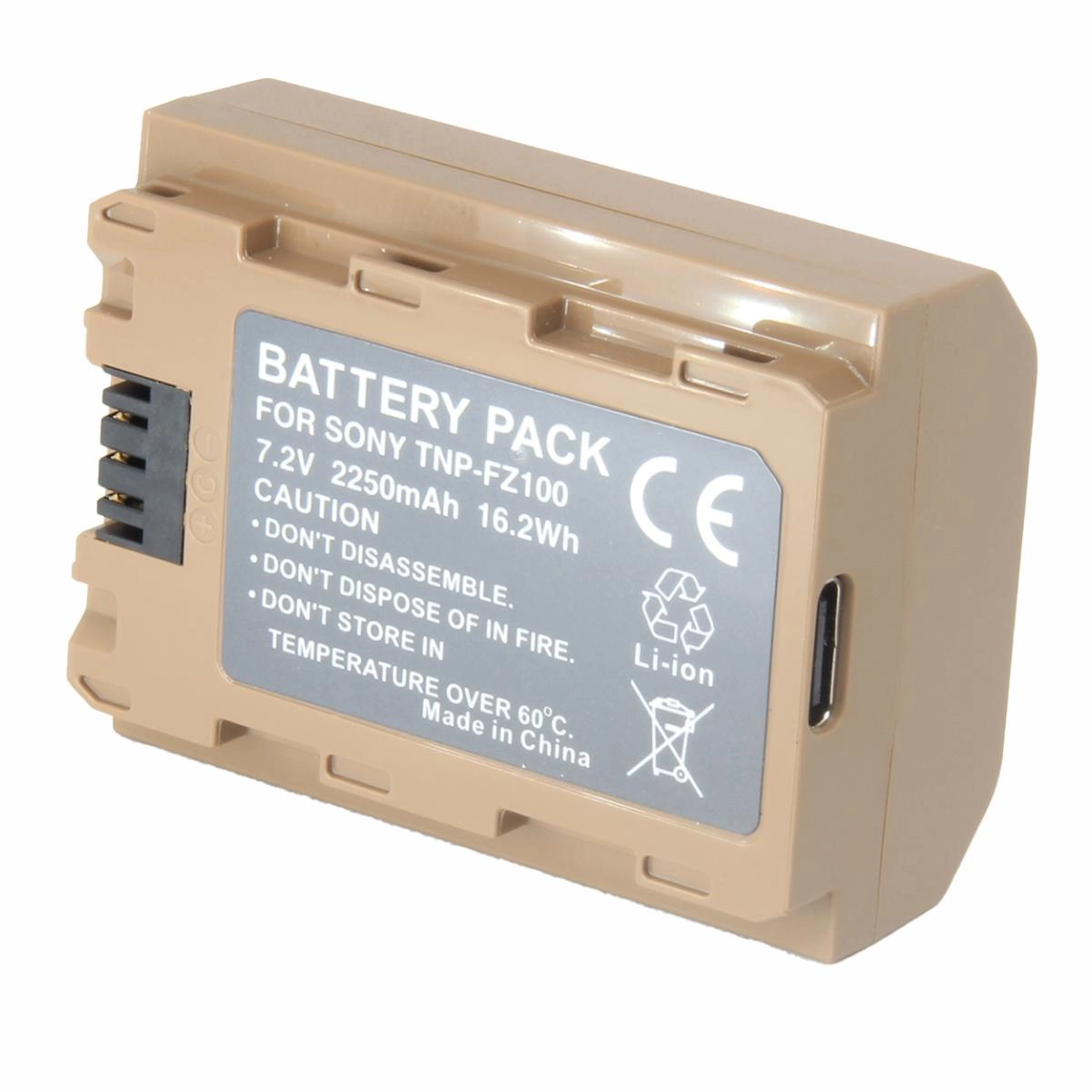 Kit 2 Baterias NP-FZ100 com USB-C + Carregador Duplo DL para Sony Kit 2 Baterias NP-FZ100 com USB-C + Carregador Duplo DL para Sony