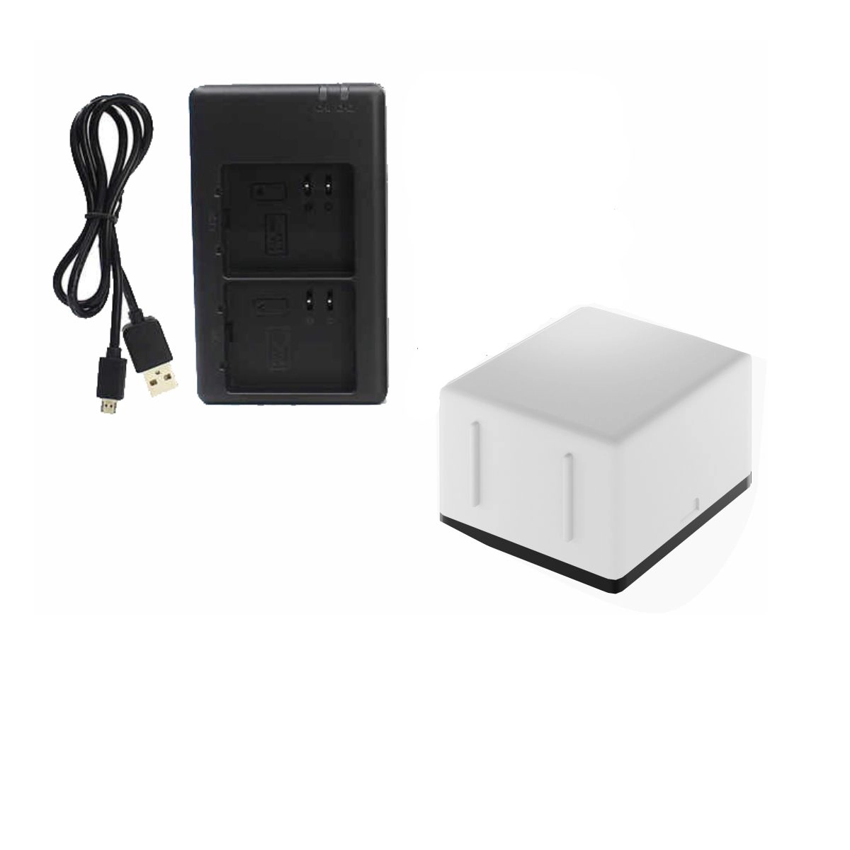 Kit 1 Bateria A4A + Carregador Duplo DL para Arlo