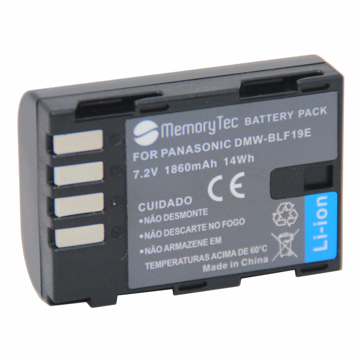 Kit 1 Bateria DMW-BLF19E + Carregador para Panasonic