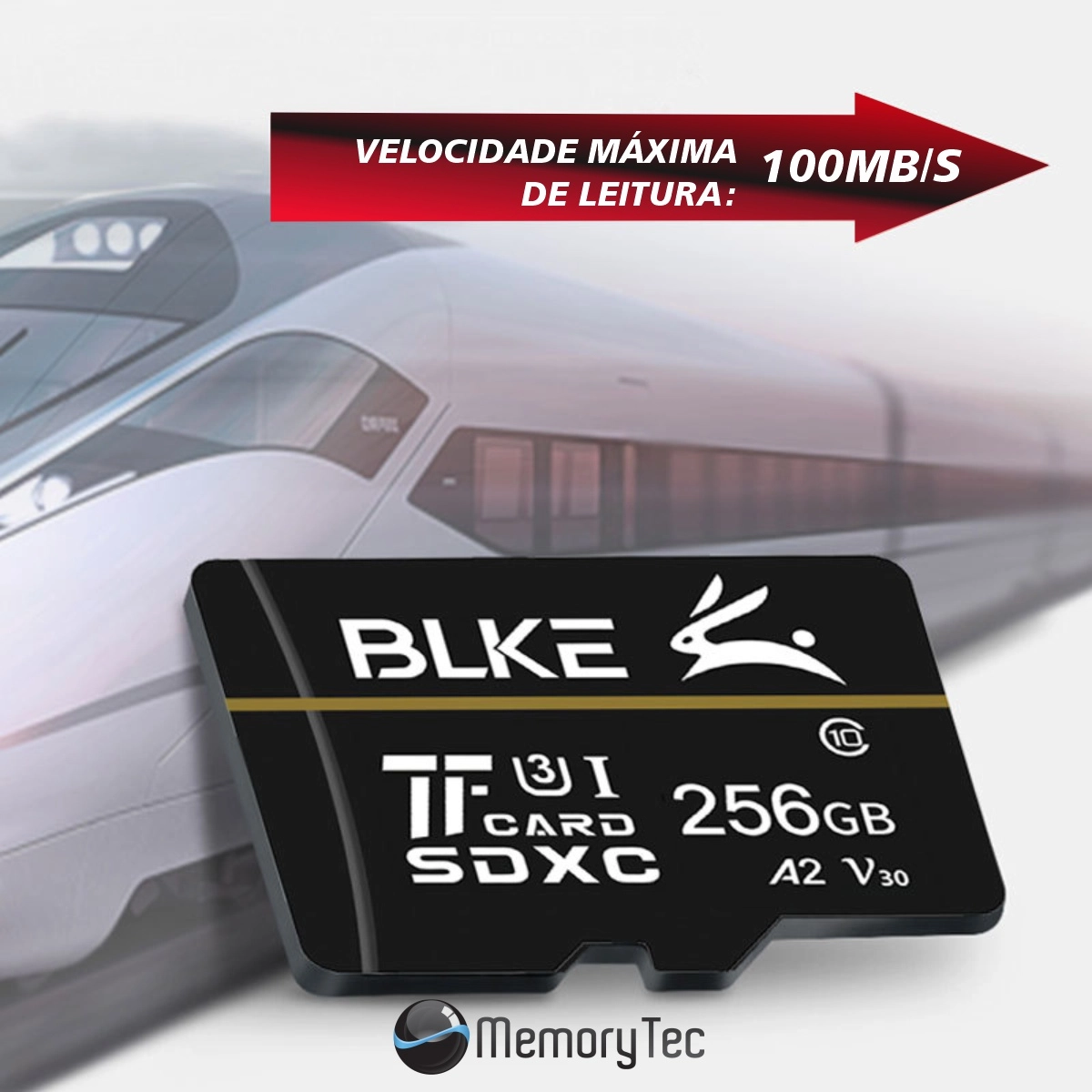 MICRO SDXC 256GB BLKE CL10