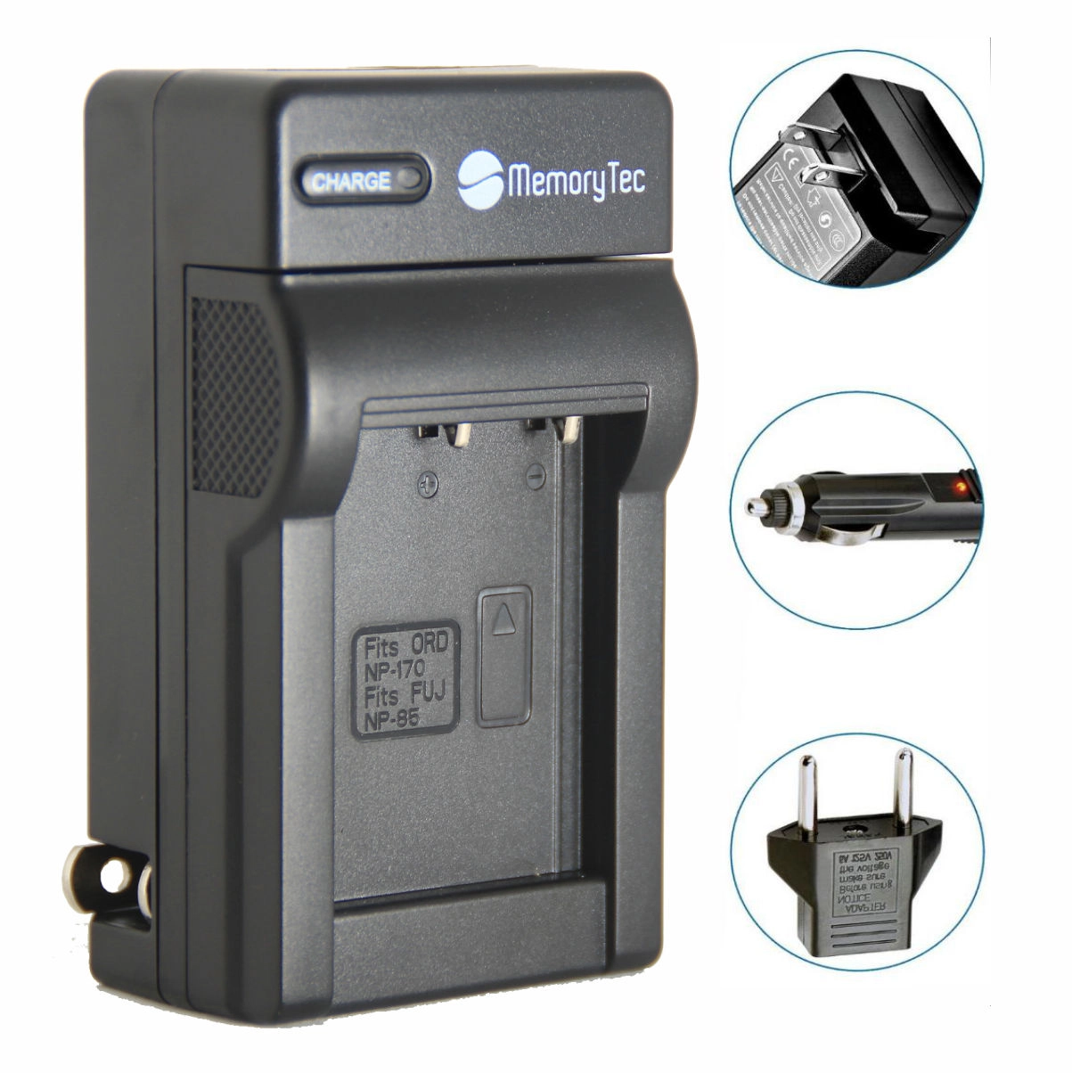 Kit 2 Baterias F NP-85 + Carregador para Fujifilm Kit 2 Baterias F NP-85 + Carregador para Fujifilm